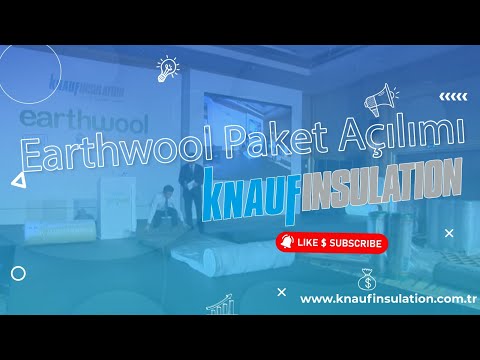 Knauf Insulation Earthwool Palet Açılımı