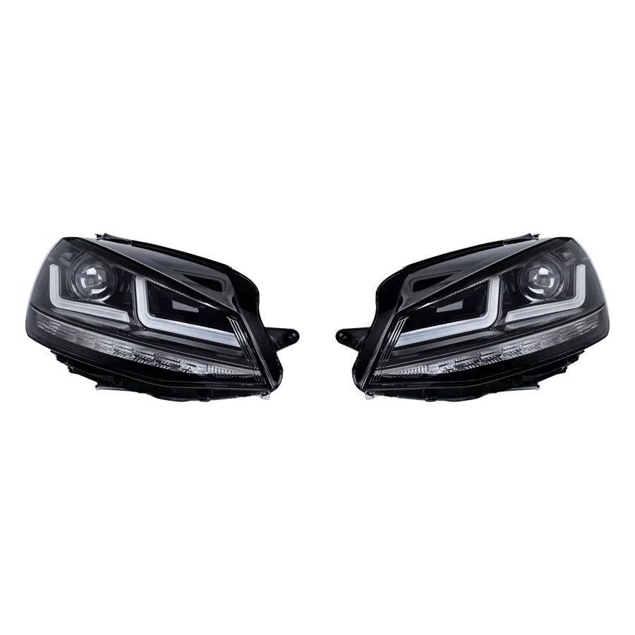 LEDriving headlight for VW Golf VII LEDHL103-BK LHD