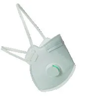 Valfli Katlanabilir FFP2 NR Maske (Tekli Poşet)