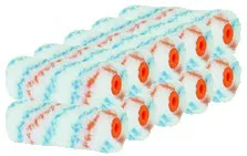 10'lu Çift Renk Mini Rulo Yünü Paketi, 10 cm