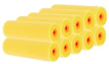 10'lu Gözeneksiz (Pore 0) Solvent Özel Mini Rulo Yünü Paketi, 11 cm