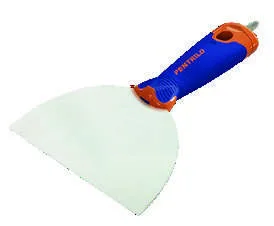 Çift Malzemeli Alçıpan Paslanmaz Çelik Spatula, Tornavidalı 10 cm (4")