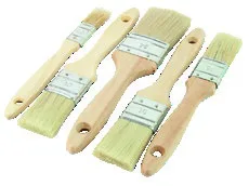 Bricoprix Çift Yassı Fırça, 5'li Set
