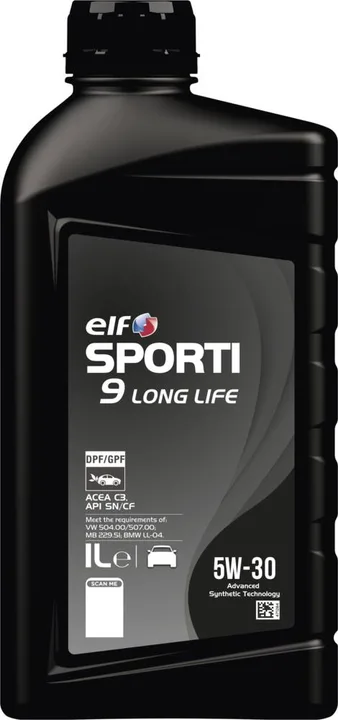 ELF SPORTI 9 LONG LIFE 5W-30